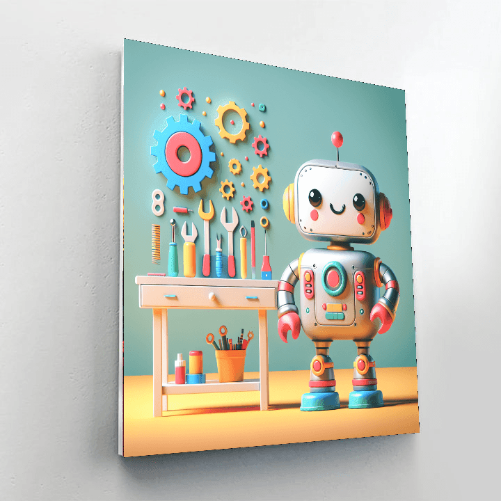Robotic Workshop Wonders DIY Paint By Numbers