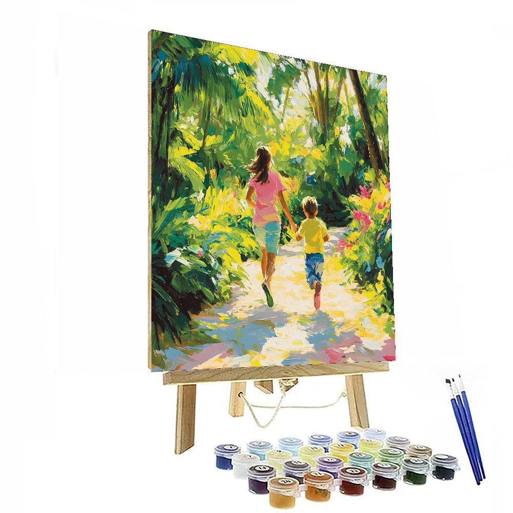 Moments Of Play Number Painting