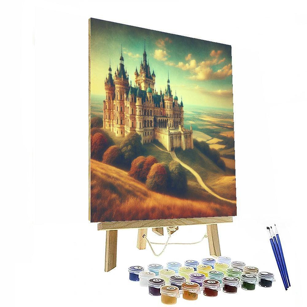 Regal Castle Panorama Numbered Painting Kits