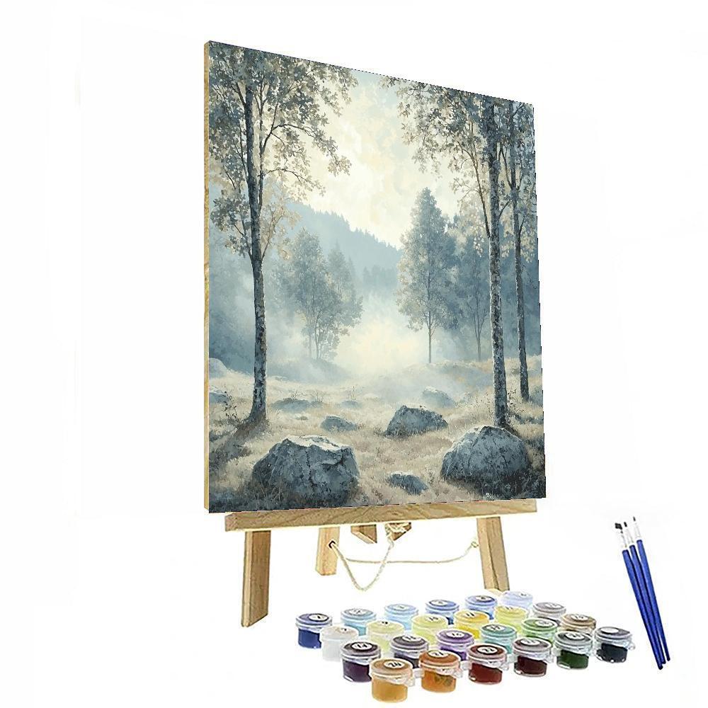 Michelangelo Inspired Ethereal Mist  Paint By Numbers