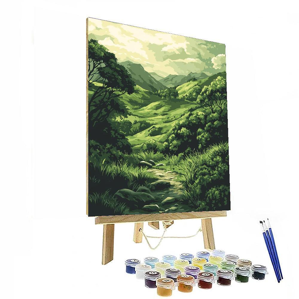 Leonardo Da Vinci Inspired Mysterious Shadows  Paint By Numbers Art