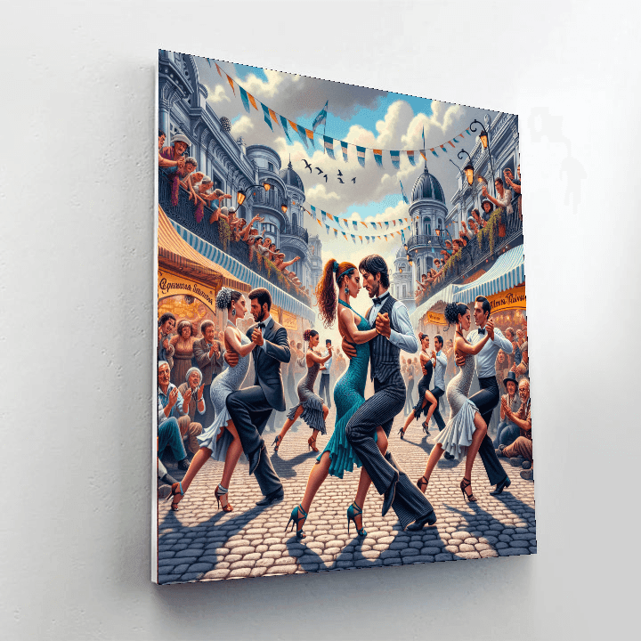 Festival Internacional De Tango - Argentina Painting By Numbers Kit