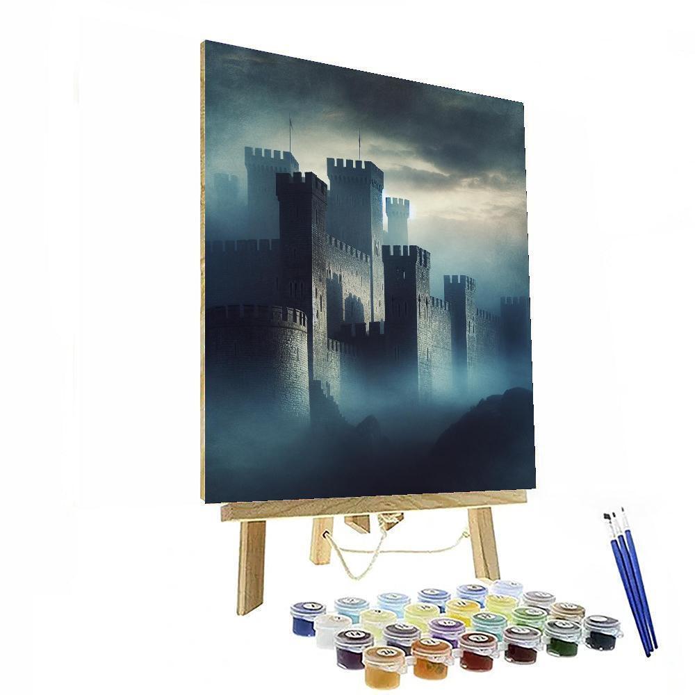 Fantasy Castle Keep Paint By Color