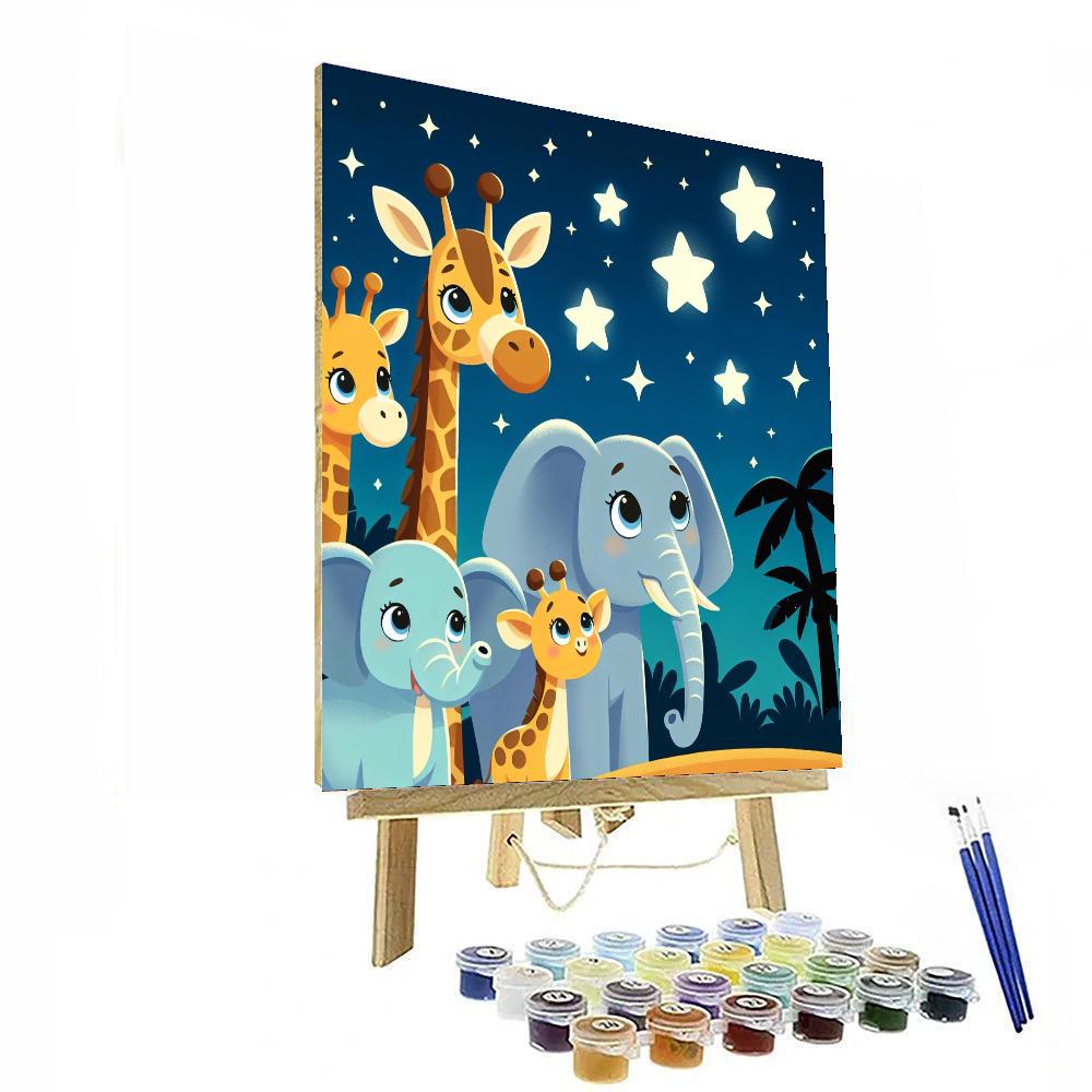 Safari Star Explorers Numbered Painting Kits