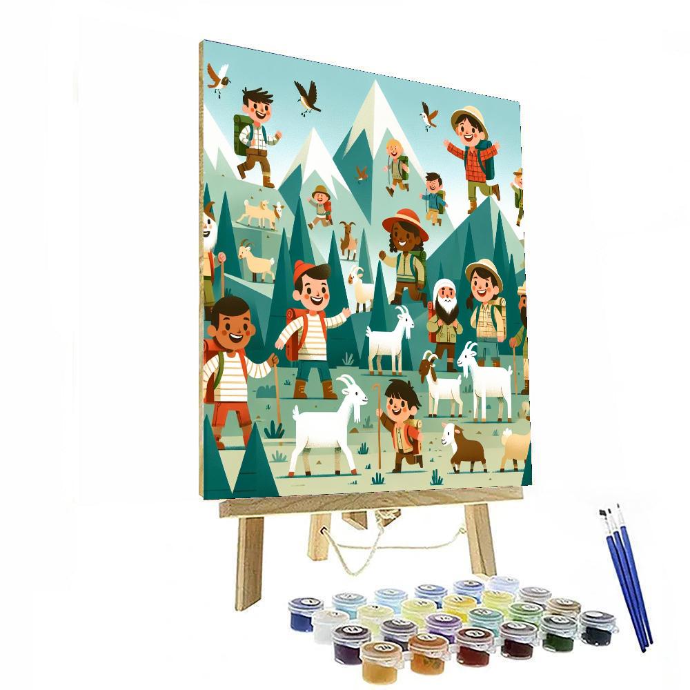 Rocky Mountain Adventure Painting By Numbers Kit