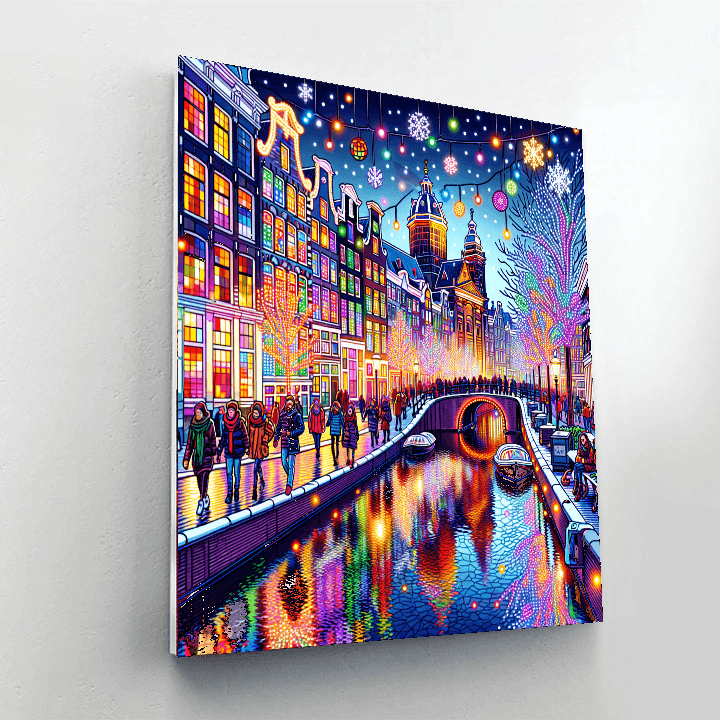 The Amsterdam Light Festival Paint By Color