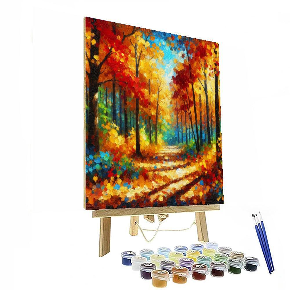 Autumn Woodland Enchantment DIY Paint By Numbers
