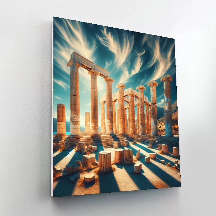 Ancient Grecian Odyssey Painting By Numbers Kit