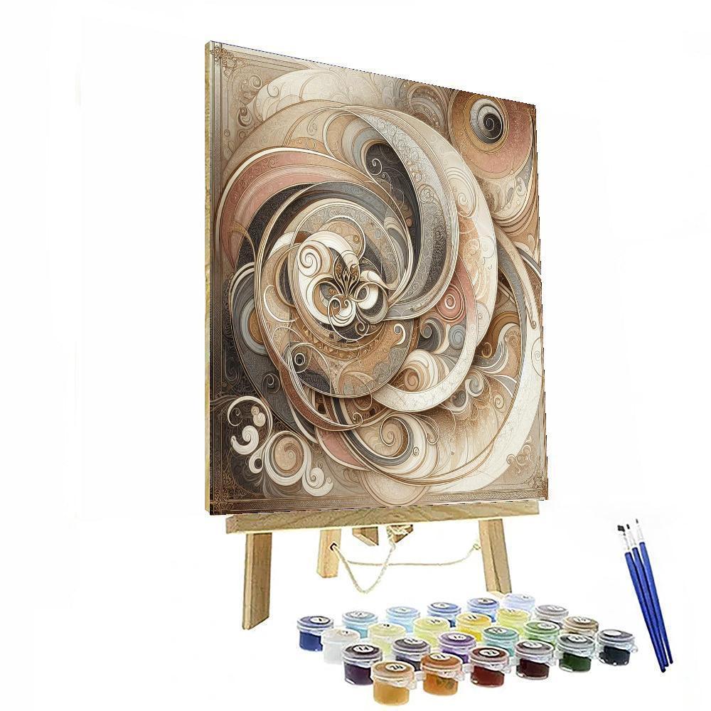 Gustav Klimt's Whisper Number Painting