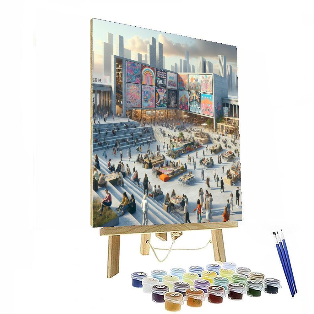 Kassel Documenta Paint By Numbers Art