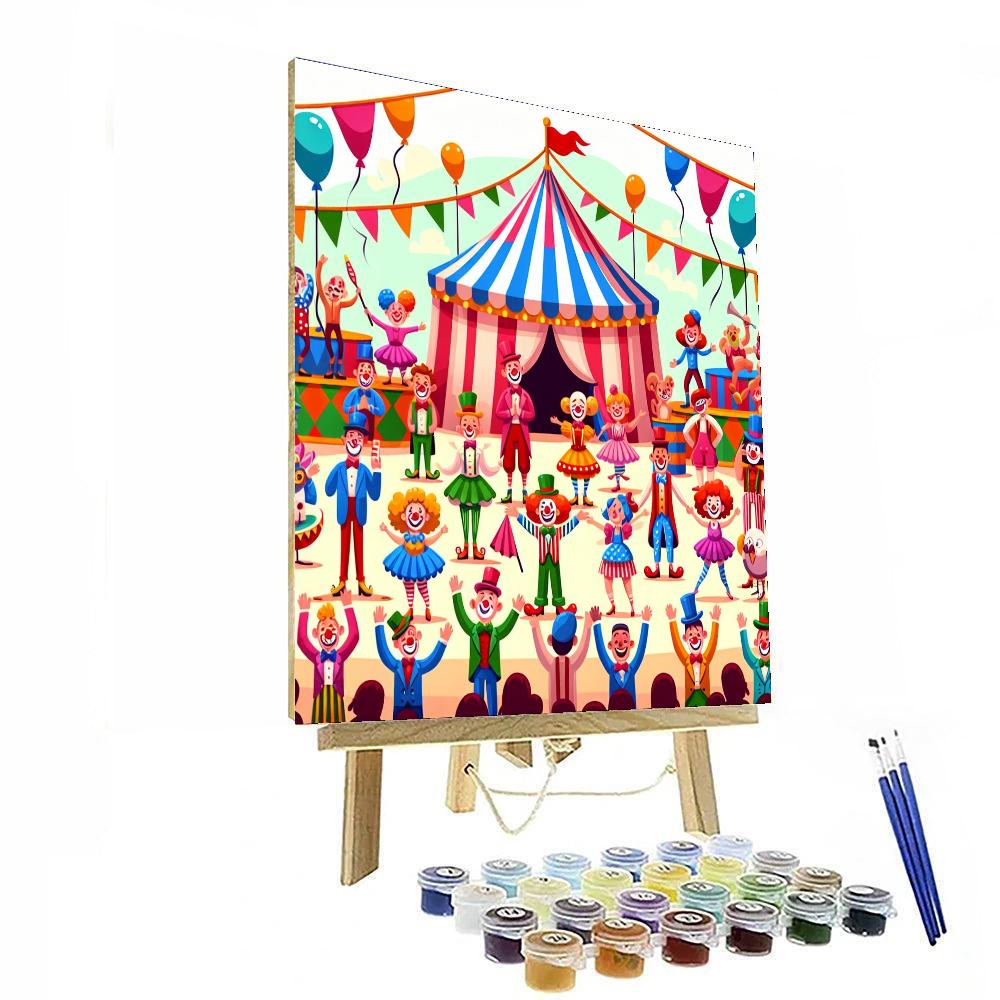 The Great Circus Extravaganza Painting By Numbers Kit