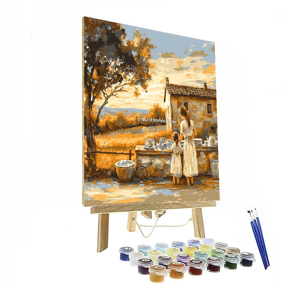 Evening Chores Paint By Numbers