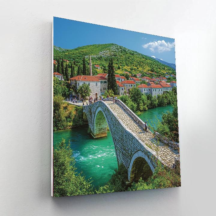 Stari Most Paint By Color