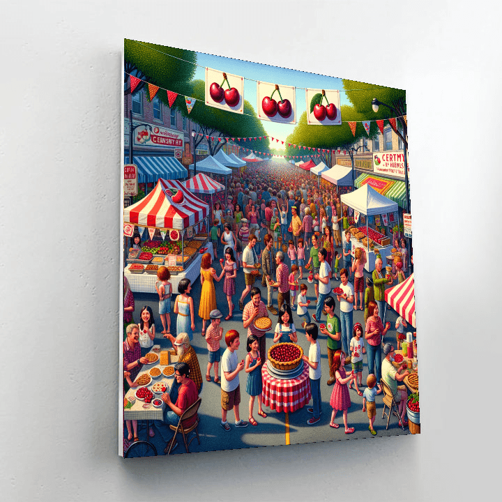 National Cherry Festival - Usa DIY Paint By Numbers