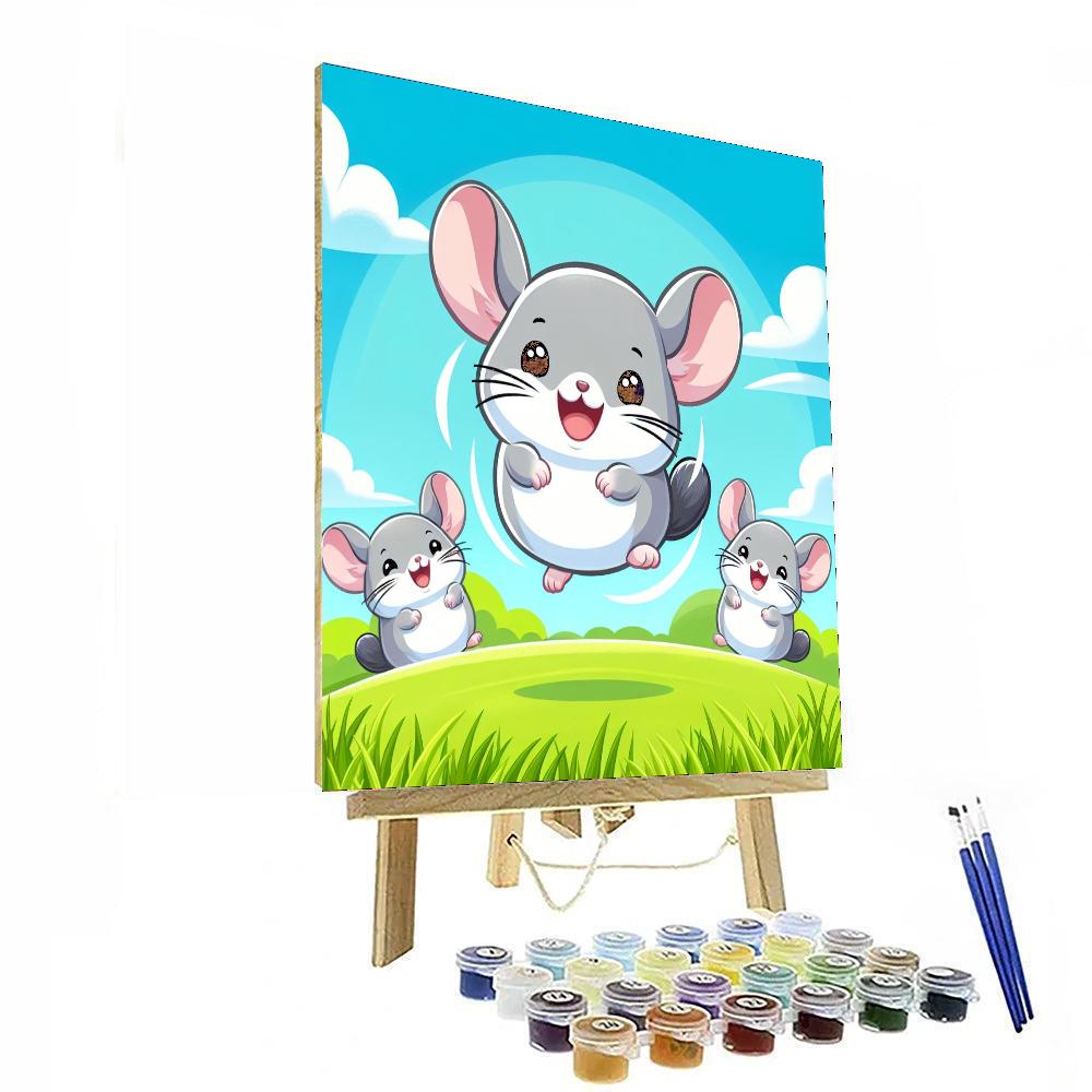 Chirpy Chinchillas Numbered Painting Kits