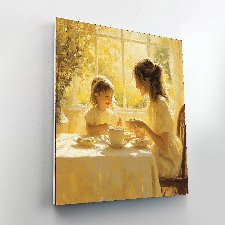 Sunshine Through The Window Paint By Color