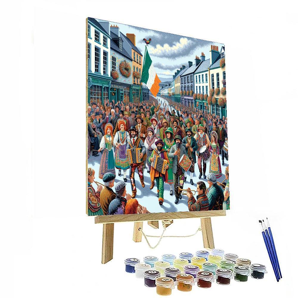 Running Of The Wren - Dingle, Ireland DIY Paint By Numbers