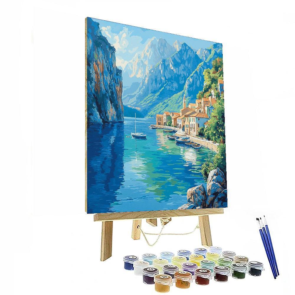 Kotor Bay - Montenegro Painting Number Kit