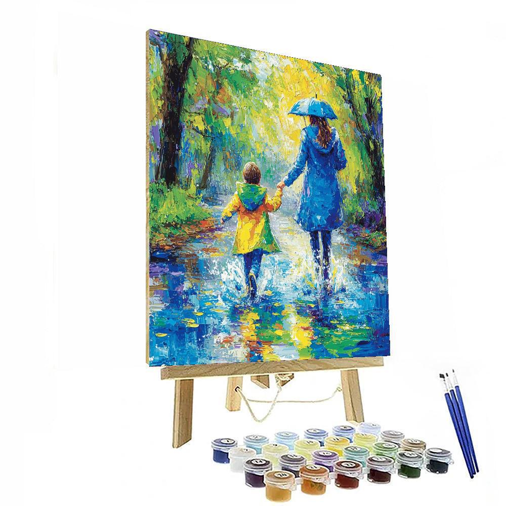 Rainy Day Joys Paint By Numbers