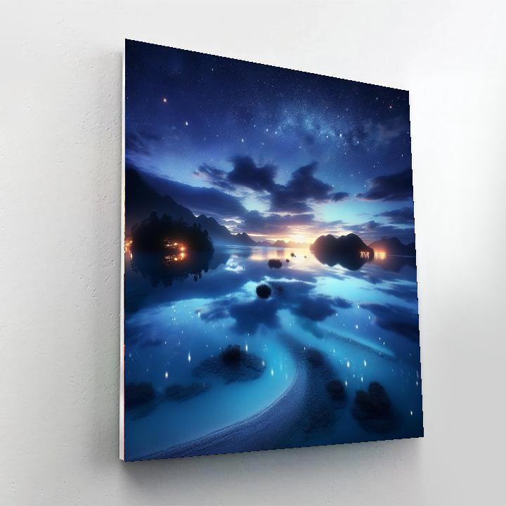 Twilight Lagoon Magic Paint By Color