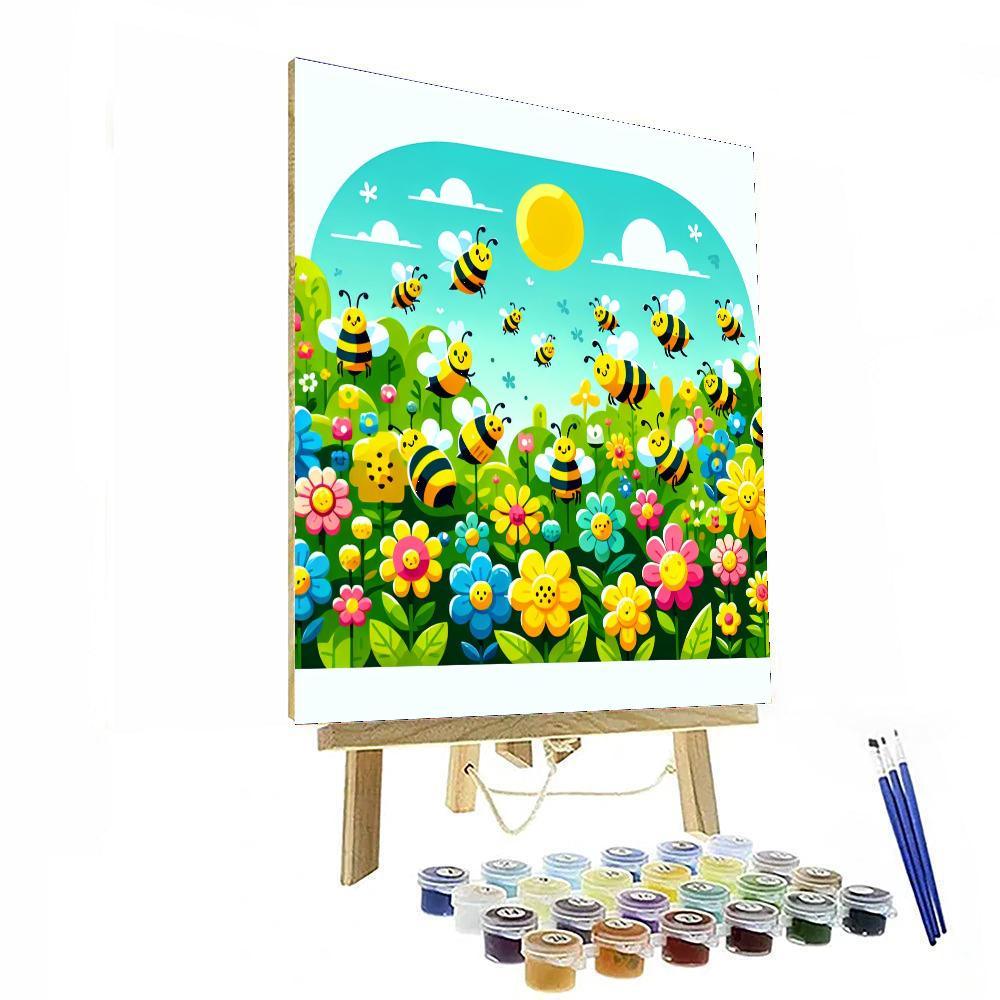 Buzzy Bee Adventures Number Painting