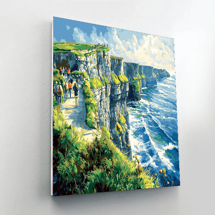 The Cliffs Of Moher DIY Paint By Numbers