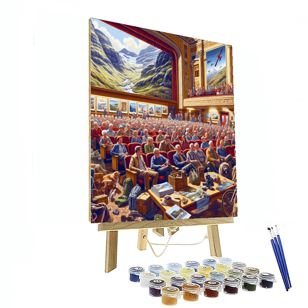 Dundee Mountain Film Festival - Scotland DIY Paint By Numbers