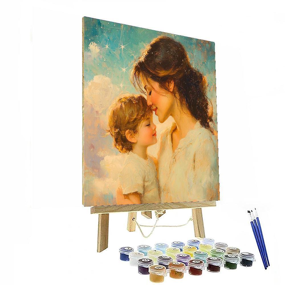 Mother's Gentle Whisper Paint By Numbers