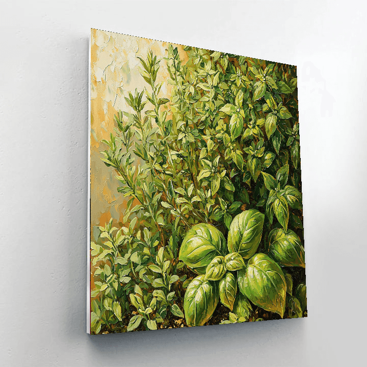 Pierre-Joseph Redouté Inspired Culinary Palette  Paint By Numbers Kits