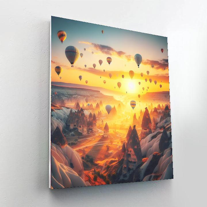 International Balloon Fiesta - Cappadocia, Turkey Paint By Number