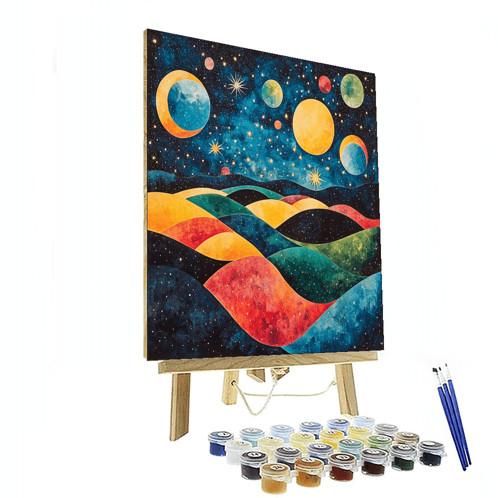 Joan Miró Inspired Astral Dreams  Paint By Color
