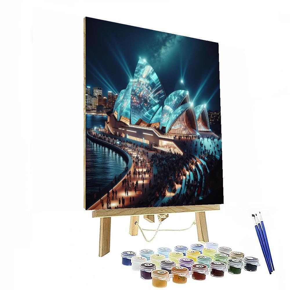 The Vivid Festival Paint By Number