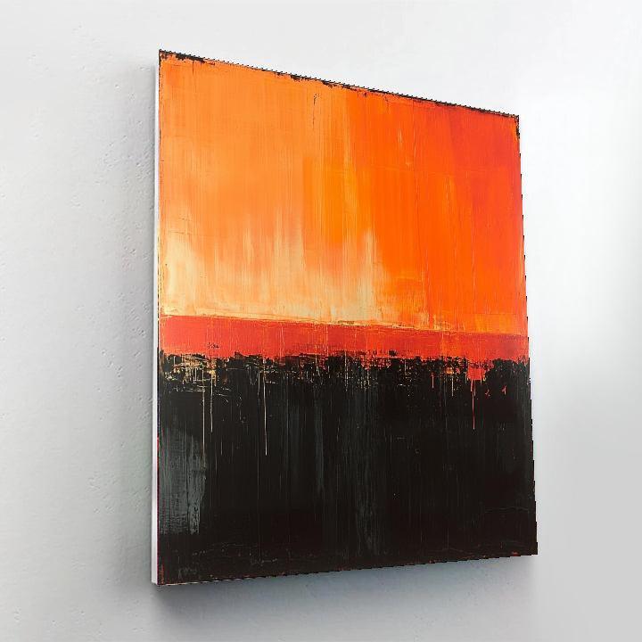 Mark Rothko Inspired Chasing Horizons  Paint By Numbers Art