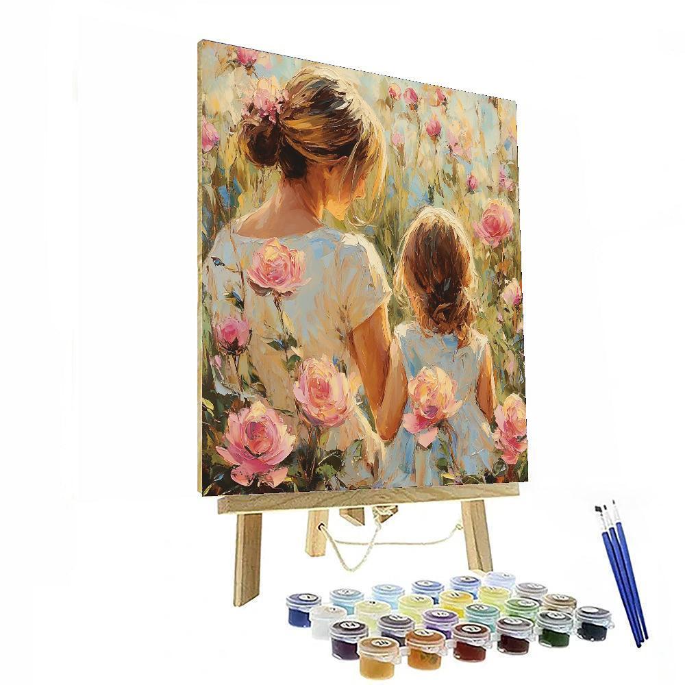 Quiet Garden Conversations Paint By Numbers