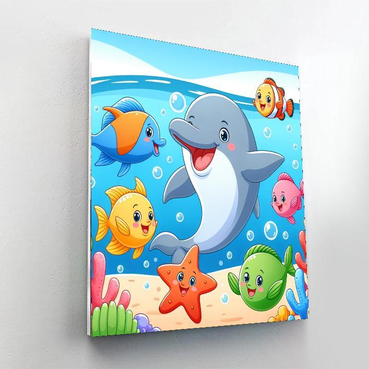 Under The Sea Expedition Paint By Numbers Art