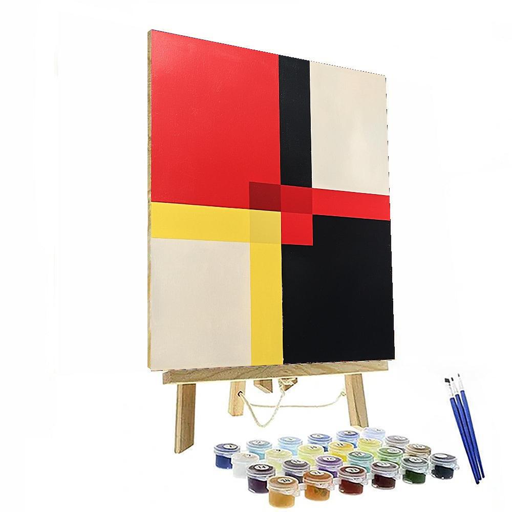 Kazimir Malevich Inspired Contrast Of Emotion  Paint By Color