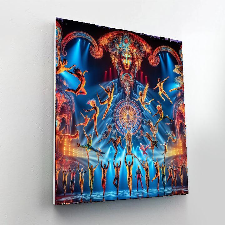 Cirque Du Soleil - Canada Paint By Color