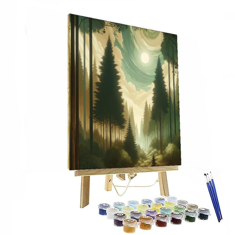 Forest Sanctuary Numbered Painting Kits