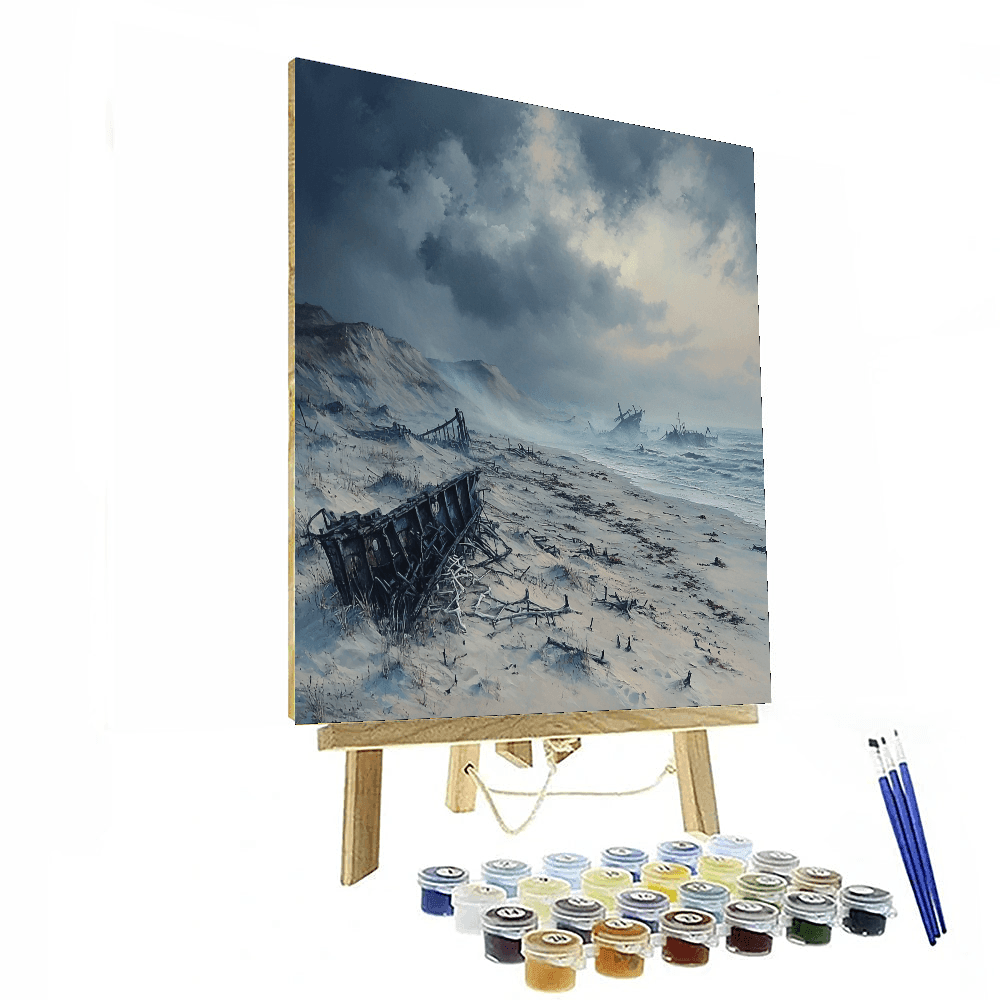 Skeleton Coast - Namibia Paint By Numbers Art