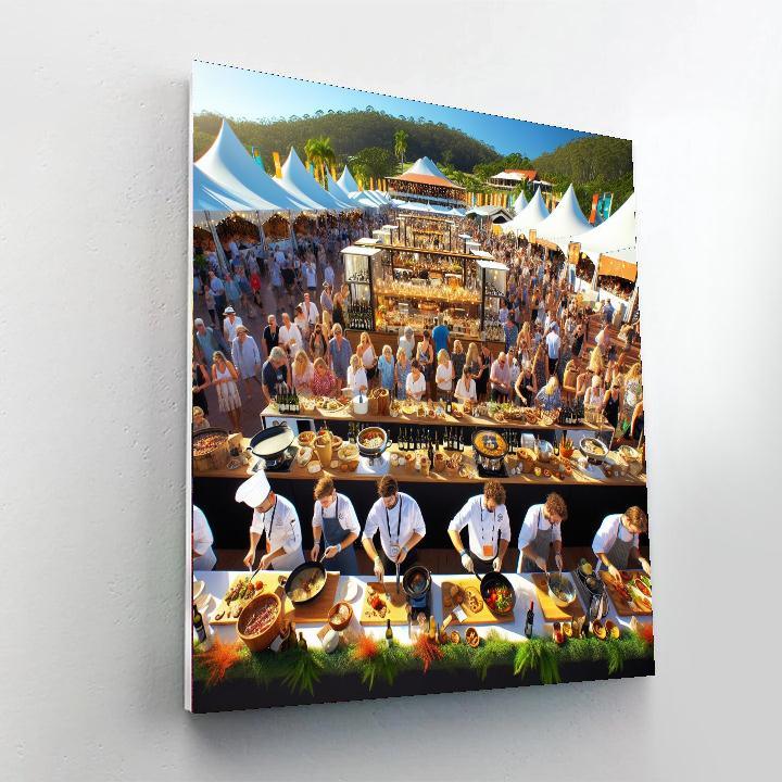 Noosa Food And Wine Festival - Australia DIY Paint By Numbers