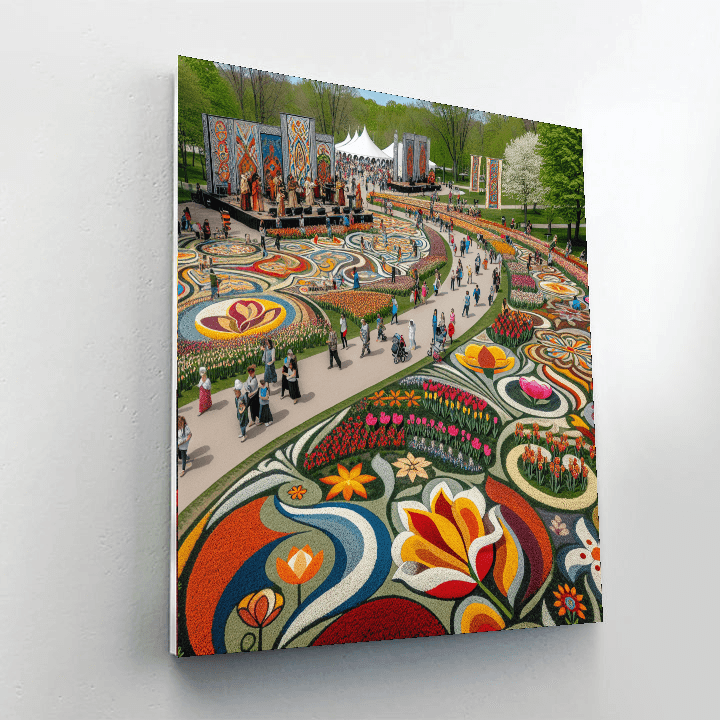 Tulip Festival - Ottawa, Canada Paint By Number