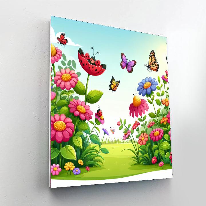 My Little Garden Paint By Numbers Kits