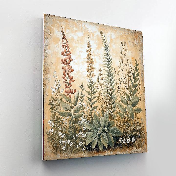 Leonardo Da Vinci Inspired Elements Of Nature  Paint By Numbers Art