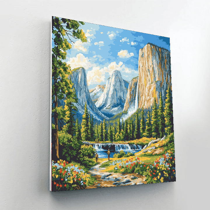 Yosemite National Park DIY Paint By Numbers