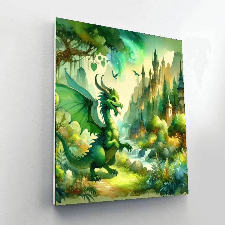 Dragon's Playground Paint By Numbers