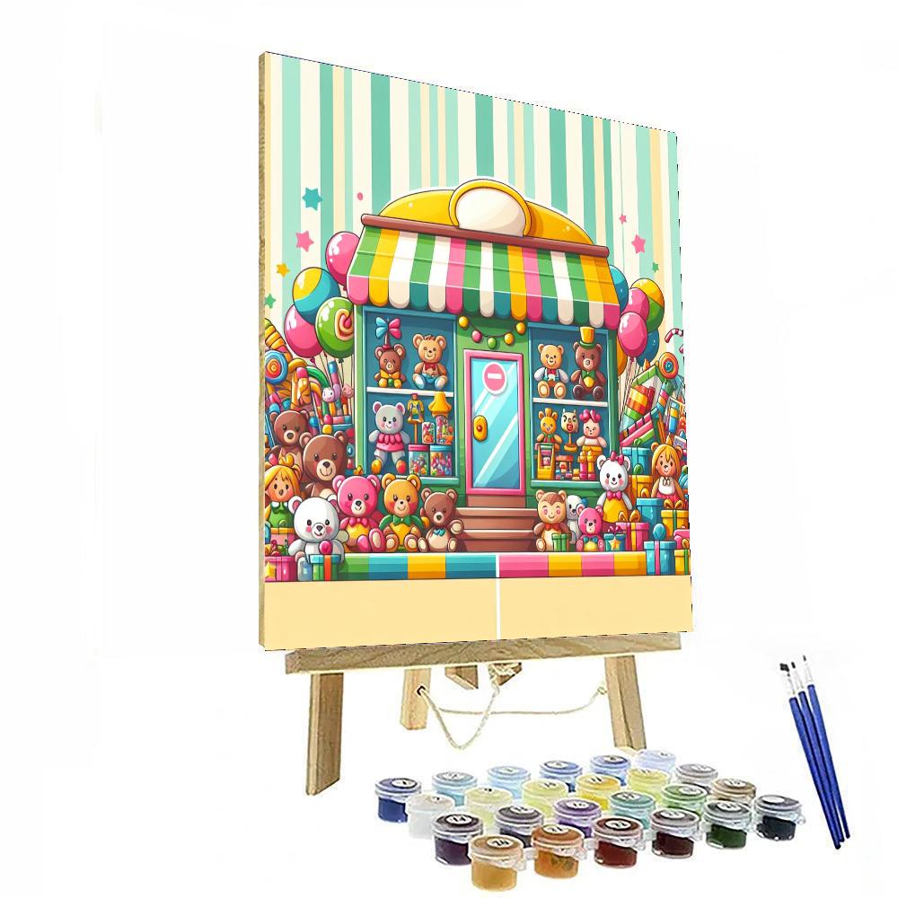 The Magical Toy Store DIY Paint By Numbers