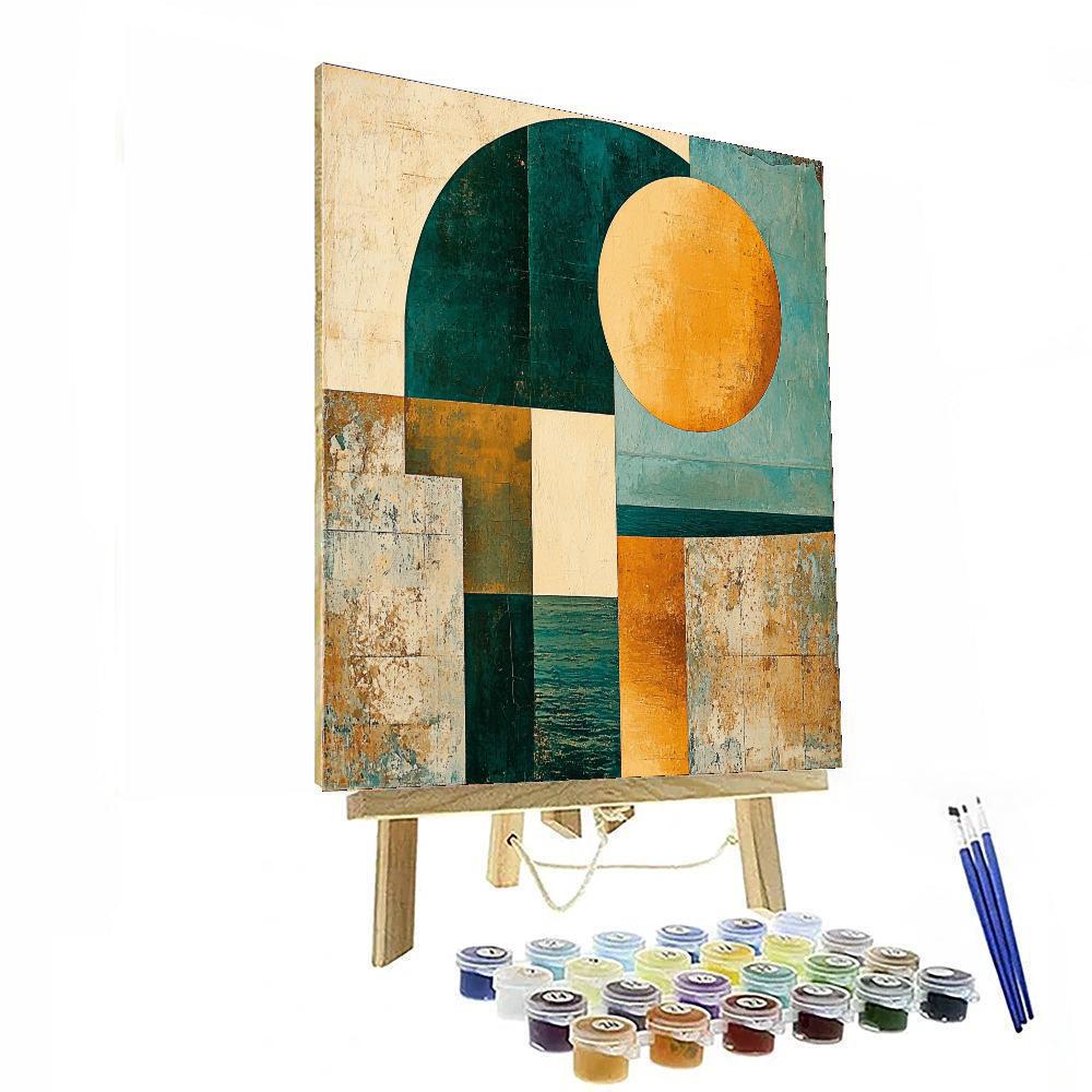 Max Ernst Inspired Fragmented Dreams  Paint By Numbers Kits