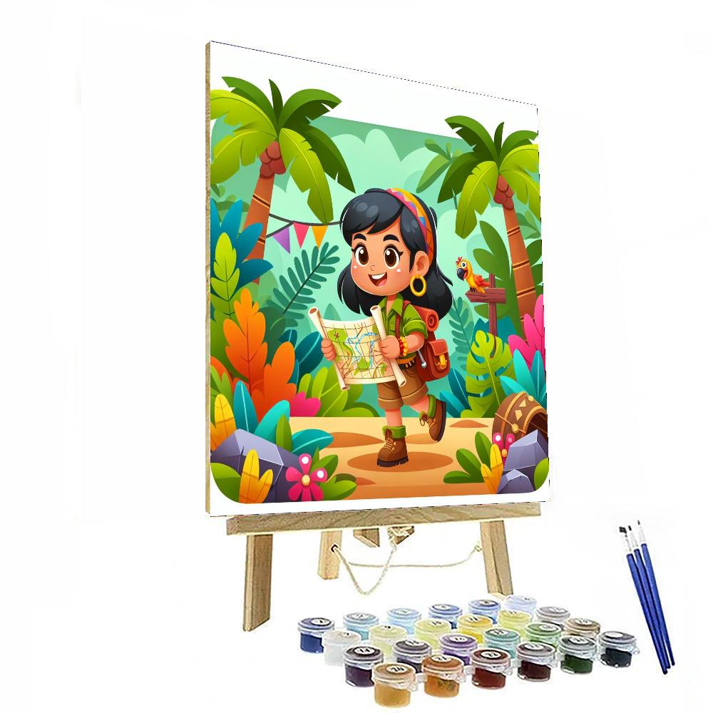 Brave Little Explorer Numbered Painting Kits