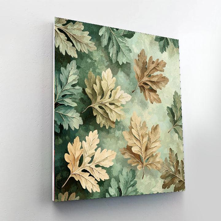 Leonardo Da Vinci Inspired Secrets Of The Leaves  Paint By Numbers Art