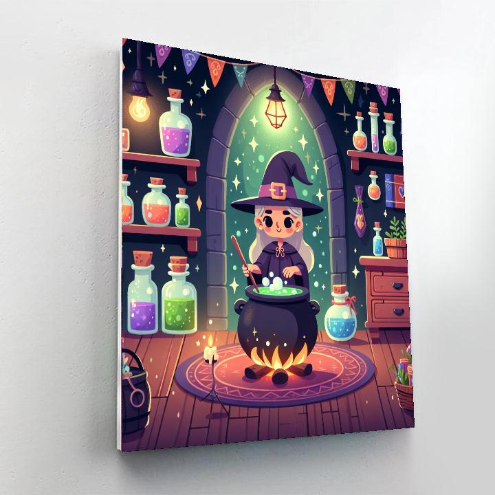 Friendly Witch's Workshop Numbered Painting Kits